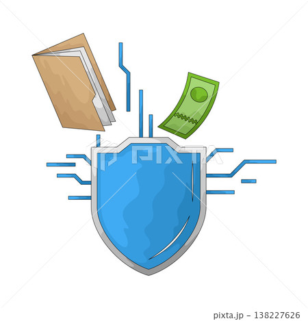 Illustration of Data Security 138227626