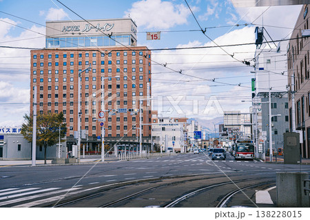 函館市内の町並み風景 函館市内の町並み風景 138228015