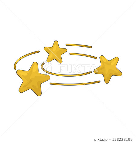 Illustration of Dizzy Stars 138228199