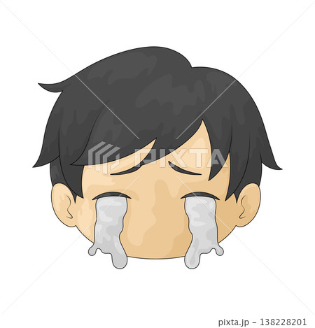 Illustration of Crying 138228201