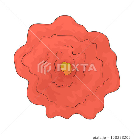 Illustration of Great Red Spot Illustration of Great Red Spot 138228203