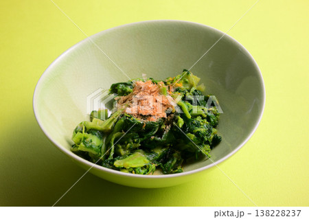 菜の花のからし麺つゆ和え 138228237