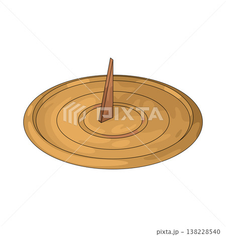 Illustration of Sundial Illustration of Sundial 138228540