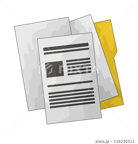 Illustration of business file 138230311