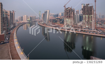 The rhythm of the city of Dubai from night to day transition aerial timelapse The rhythm of the city of Dubai from night to day transition aerial timelapse 138231269