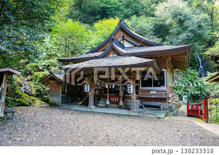 速川神社の社殿の風景（西都市） 138233318