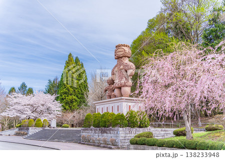 「青森県」春・ 桜満開の八戸公園の風景 八戸市 「青森県」春・ 桜満開の八戸公園の風景 八戸市 138233948