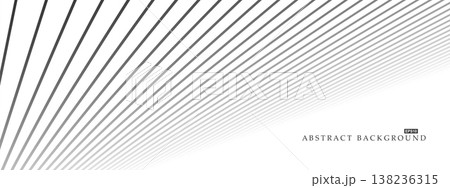 White futuristic abstract striped infinity background. Bright minimalistic contemporary design. with endless lines. Light copy space digital concept White futuristic abstract striped infinity background. Bright minimalistic contemporary design. with endless lines. Light copy space digital concept 138236315
