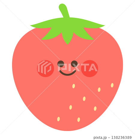 かわいいイチゴ 138236389