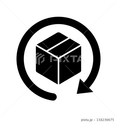 Return and Refund Icon vector design templates simple and modern concept isolated on white background Return and Refund Icon vector design templates simple and modern concept isolated on white background 138236675