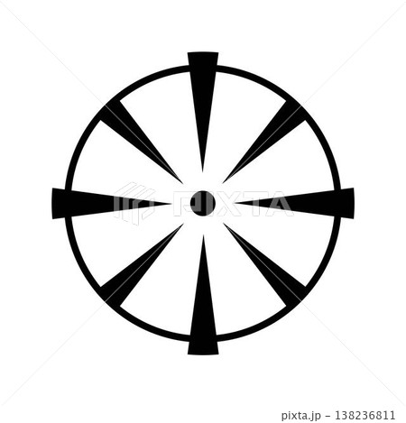 Cross hair icon vector design templates 138236811
