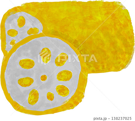 からし蓮根のイラスト 138237025