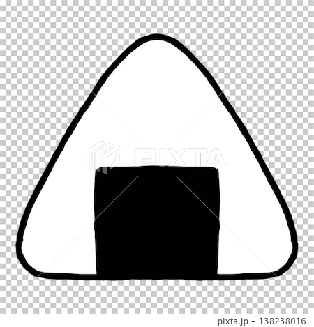 おたよりにも使えるかわいいおにぎり おたよりにも使えるかわいいおにぎり 138238016