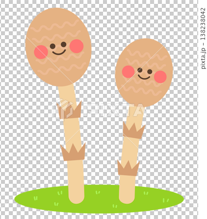 Cute horsetail 138238042