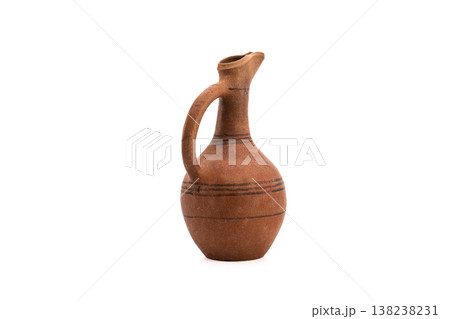 Classic ceramic pitcher, natural clay finish Classic ceramic pitcher, natural clay finish 138238231