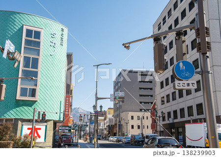 松本市 中央一丁目の交差点 松本市 中央一丁目の交差点 138239903