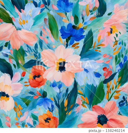 Collection of delicate watercolor wildflower seamless patterns with soft pastel and earthy tones Collection of delicate watercolor wildflower seamless patterns with soft pastel and earthy tones 138240214