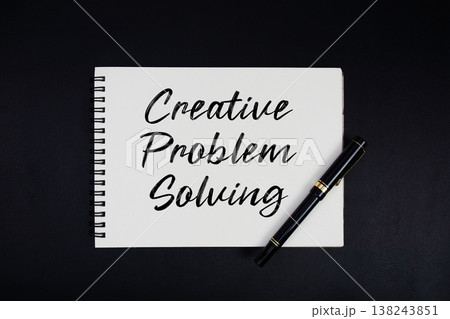 Creative Problem Solving text written on notepad Creative Problem Solving text written on notepad 138243851
