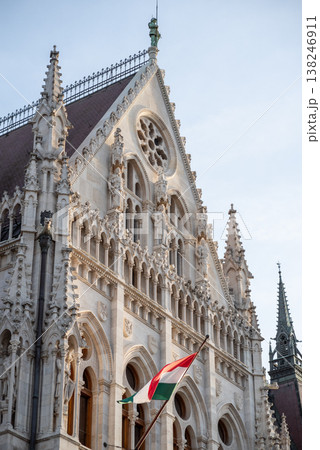 Hungarian Parliament Orszaghaz, seat of National Assembly of Hungary in Budapest Hungarian Parliament Orszaghaz, seat of National Assembly of Hungary in Budapest 138246911