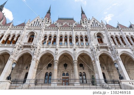 Hungarian Parliament Orszaghaz, seat of National Assembly of Hungary in Budapest 138246918