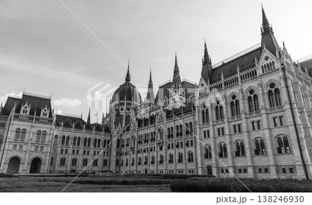Hungarian Parliament Orszaghaz, seat of National Assembly of Hungary in Budapest 138246930