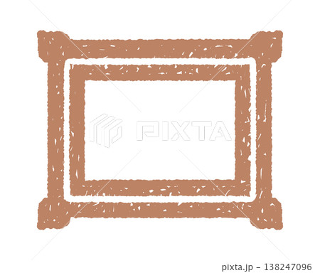 Ornate border frame curved flourishes Design Ornate border frame curved flourishes Design 138247096