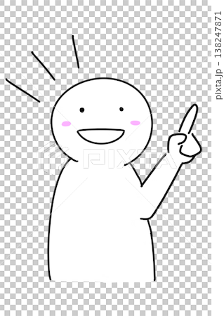 Illustration of a person giving an explanation (Variation 2) Illustration of a person giving an explanation (Variation 2) 138247871