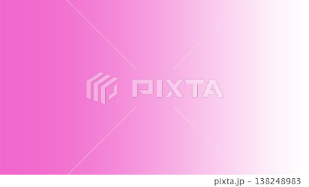 左から右にかけたピンクのグラデーション背景。淡いピンクから濃いピンクに変化している。 左から右にかけたピンクのグラデーション背景。淡いピンクから濃いピンクに変化している。 138248983