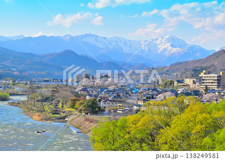 利根川と谷川連峰 谷川岳 月夜野大橋からの眺め 利根川と谷川連峰 谷川岳 月夜野大橋からの眺め 138249581