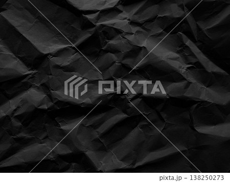 Wrinkled Paper Black Background Abstract Wall Crease Grey Vintage Wallpaper Rough Floor Pattern Material Surface Page Elegant Retro Space Crumpled Package Cardboard Backdrop Recycling Environment. Wrinkled Paper Black Background Abstract Wall Crease Grey Vintage Wallpaper Rough Floor Pattern Material Surface Page Elegant Retro Space Crumpled Package Cardboard Backdrop Recycling Environment. 138250273