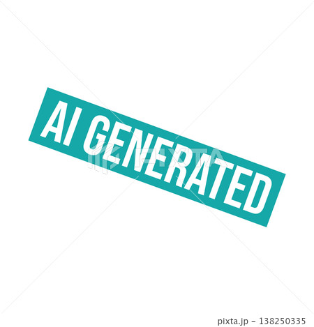 AI Generated Letter Rubber Stamp Vector Design Template AI Generated Letter Rubber Stamp Vector Design Template 138250335