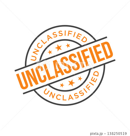 Unclassified Letter Rubber Stamp Vector Design Template 138250519