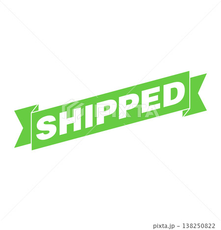 Shipped Letter Rubber Stamp Vector Design Template Shipped Letter Rubber Stamp Vector Design Template 138250822
