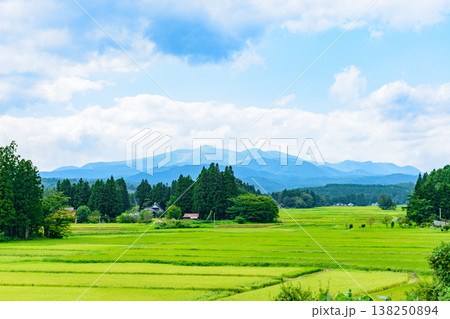 骨寺村田園の秋 もうすぐ稲刈り 骨寺村田園の秋 もうすぐ稲刈り 138250894