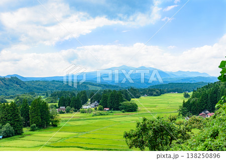 骨寺村田園の秋　もうすぐ稲刈り 138250896