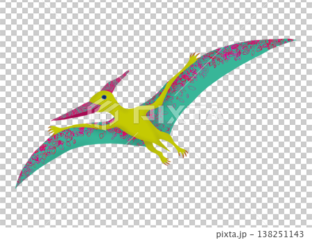 空を飛ぶプテラノドンのイメージ カラフルな恐竜のイラスト クリップアート 挿絵 png 空を飛ぶプテラノドンのイメージ カラフルな恐竜のイラスト クリップアート 挿絵 png 138251143