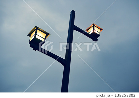 街路灯　街灯 138255802