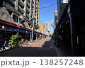 東京中央区月島の商店街 138257248