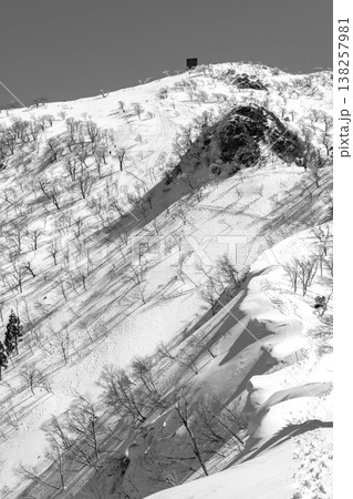 兵庫県最高峰の氷ノ山雪山登山 コシキ岩と氷ノ山山頂 新聞、雑誌用 兵庫県最高峰の氷ノ山雪山登山 コシキ岩と氷ノ山山頂 新聞、雑誌用 138257981