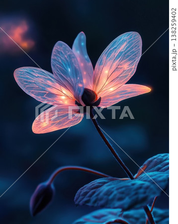 macro image of flower 138259402