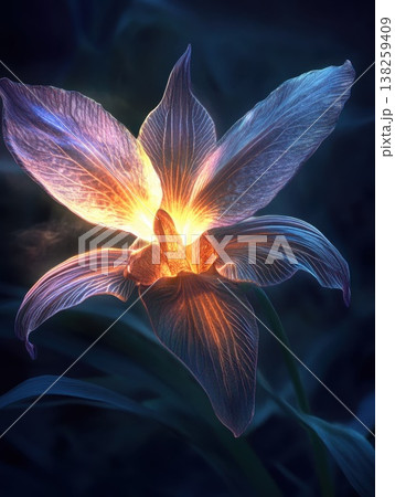 macro image of flower 138259409