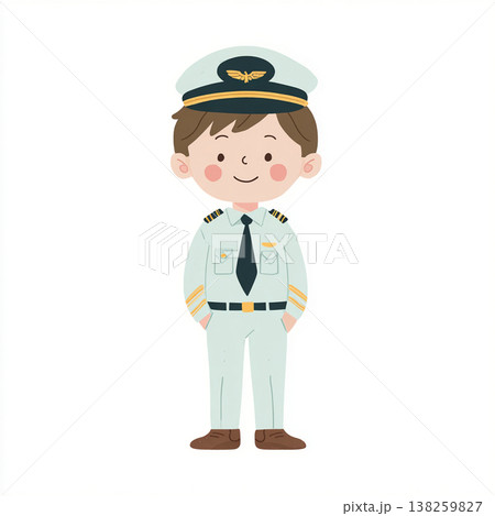 パイロットのイラスト 138259827