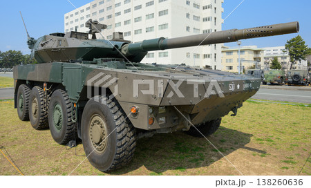 陸上自衛隊ウィンチ搭載16式機動戦闘車 138260636