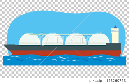 LNGタンカー LNGタンカー 138260738