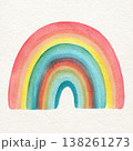 虹の天気のイラスト 138261273