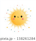 晴れの天気のイラスト 138261284