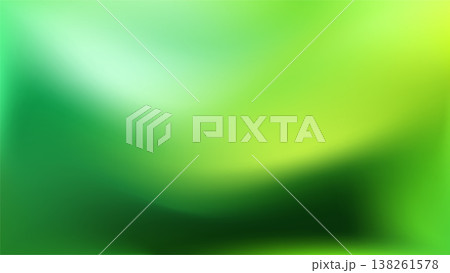 Green Gradient background. Seasonal nature spring bg. 138261578