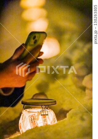 小樽雪あかりの路 138263805