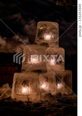 氷のキャンドルライト 138263889