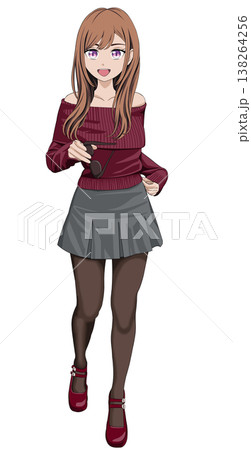 スカートを着た女性 スカートを着た女性 138264256